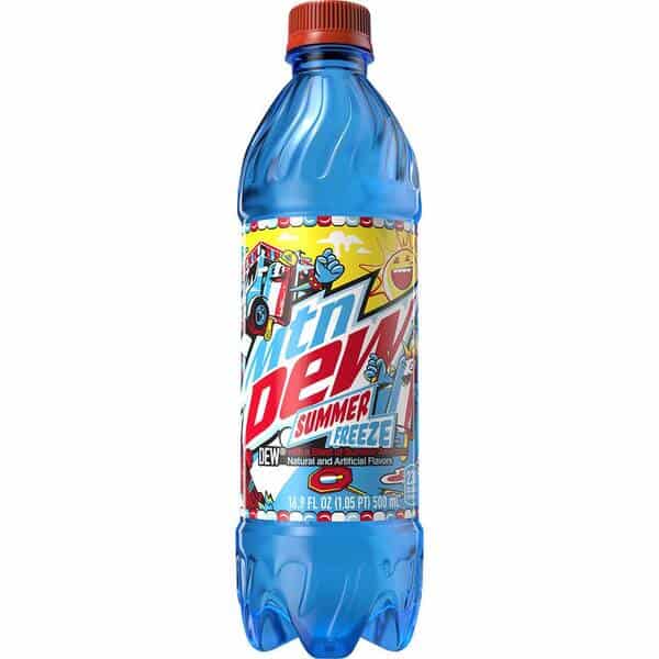 Mountain Dew Summer Freeze 16.9oz Bottle 24xPack