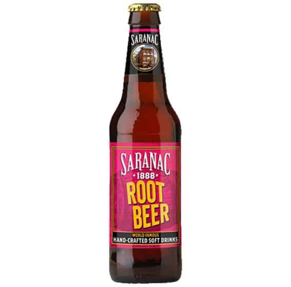 Saranac Root Beer Glass Bottle 12oz 24xPack
