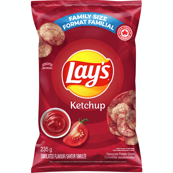 Ketchup Lays 66g x 27 Bags