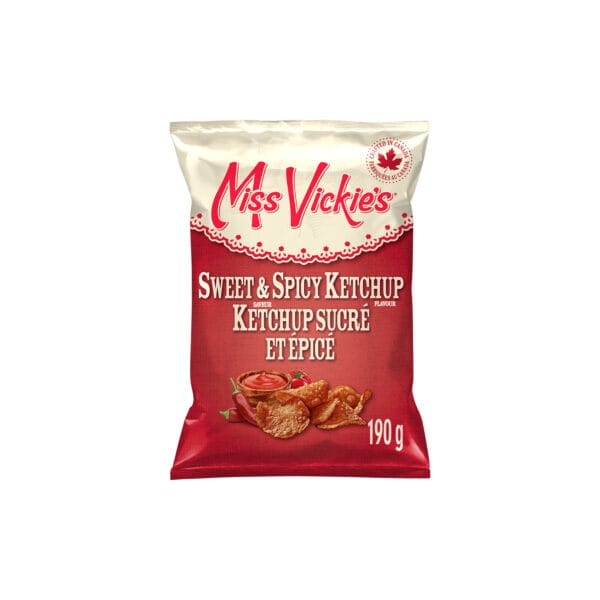 miss vickies sweet spicy ketchup 36×66 g