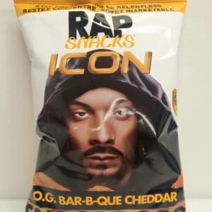Rap Snacks Snoop Dogg O.G. BBQ Cheddar 16xPack EN/FR