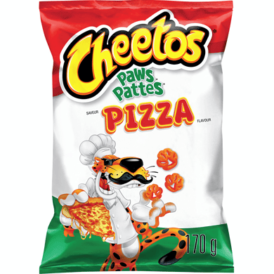 cheetos pizza paws 26×54 g