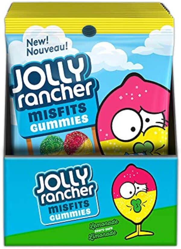 Jolly Rancher Misfits Gummy Lemonade 10×182 g
