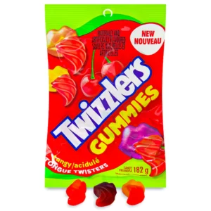 Twizzlers Gummies Tongue Twisters Sour 10×182 g
