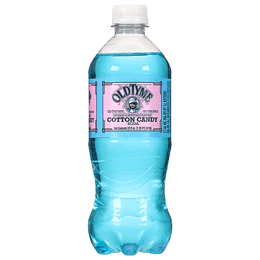 Old Tyme Soda Cotton Candy 20oz 24xPack