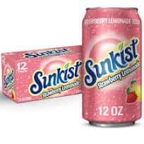 Sunkist Strawberry Lemonade 12xCans