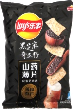 Lay’s Yam Chips, Black Sesame Flavor 70gX22 Bags