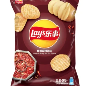 Lays Potato Chips Numb & Spicy Hot Pot Flavor 40gx50 bags