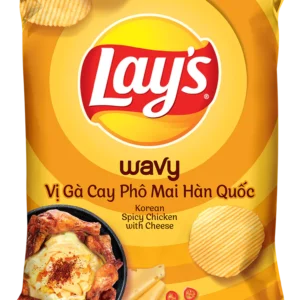 Lays Vietnam Spicy Chicken With Cheese 90gx40bags