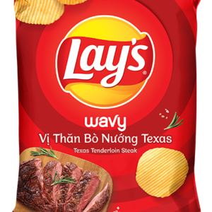 Lays Vietnam Texas Tenderloin Steak 90gx40bags