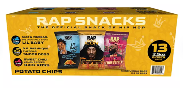 Rap Snacks Mix case (13 bags)