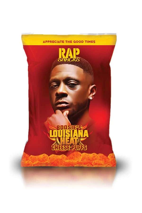 Rap Snacks Boosie Louisiana Heat Cheese Puffs 24xPack