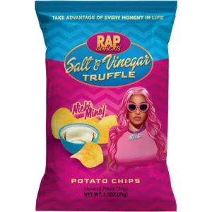 Rap Snacks Nicki Minaj Salt and Vinegar Chips 24Xpack