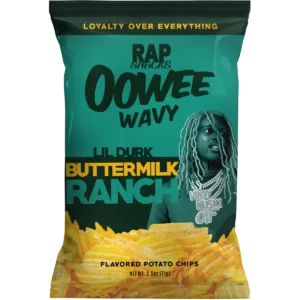 Rap Snacks Lil Durk Buttermilk Ranch Milk Chips 24Xpack