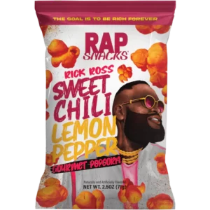 Rap Snacks Rick Ross Lemon Pepper Popcorn 24xPack