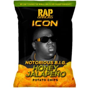 Rap Snacks Notorious Big Honey Jalapeno Chips 24Xpack