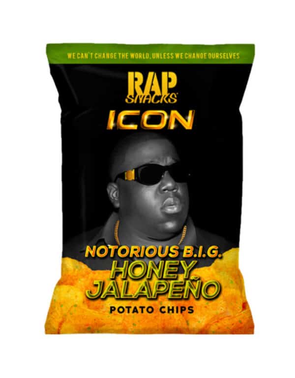 Rap Snacks Notorious Big Honey Jalapeno Chips 24Xpack